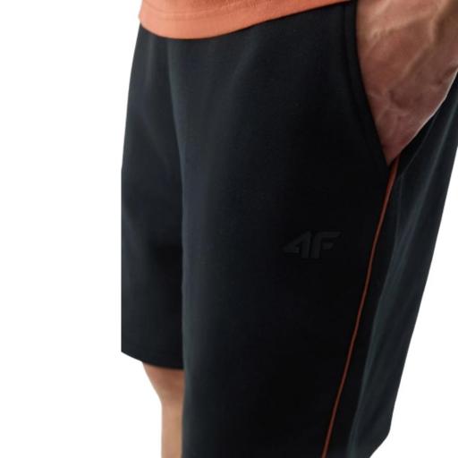 PANTALÓN CORTO DEPORTIVO HOMBRE 4F. NEGRO TSHOM344 [1]