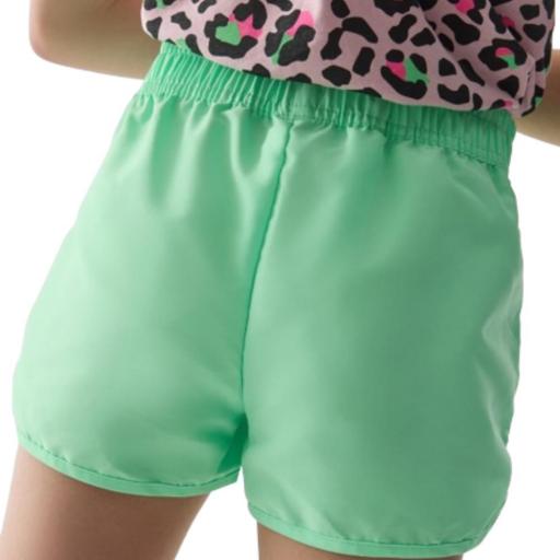 PANTALÓN CORTO NIÑA 4F BEACH SHORTS. Green UBDSF072 [1]