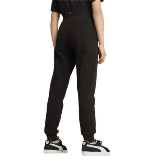 PANTALÓN DE CHÁNDAL NIÑA PUMA ESSENTIALS+ logo. Black 627922 01 [1]