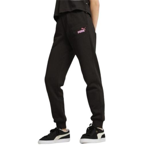 PANTALÓN DE CHÁNDAL NIÑA PUMA ESSENTIALS+ logo. Black 627922 01 [0]