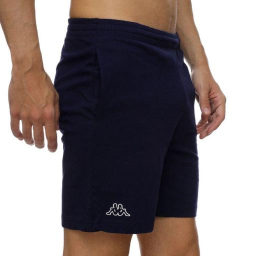 Pantalón corto Hombre Kappa Cabas. 303HZE0 Azul marino. [1]