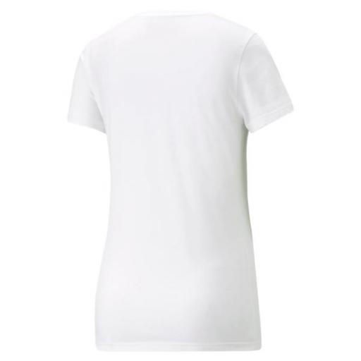 Camiseta Casual PUMA GRAPHICS Valentine. white 674452 [1]