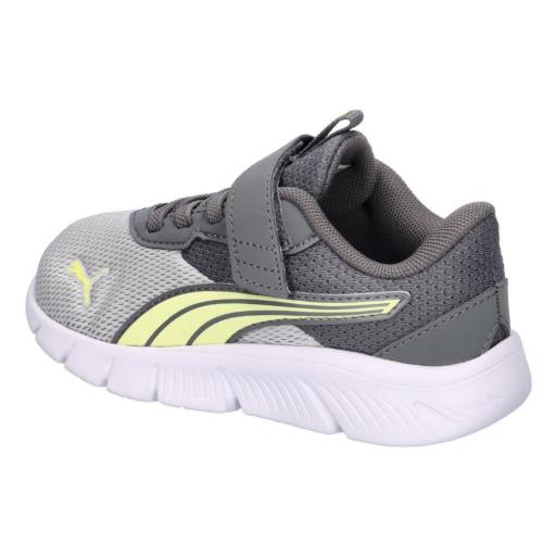 PUMA FLEX FOCUS MODERN AC+Inf 311523 15. Grey Yellow. Zapatillas deportivas infantil. [1]