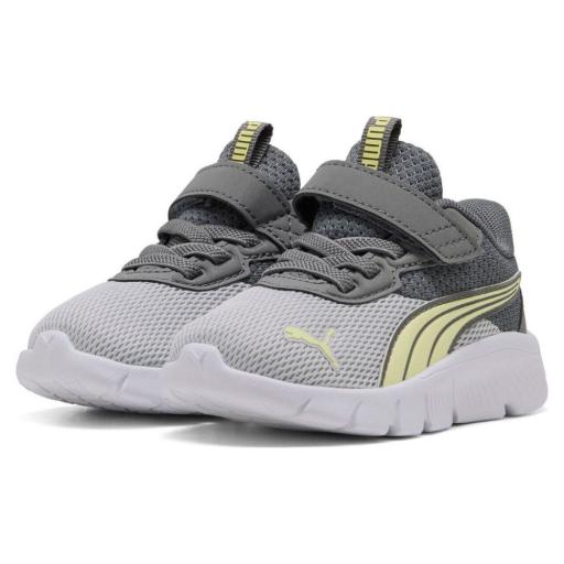 PUMA FLEX FOCUS MODERN AC+Inf 311523 15. Grey Yellow. Zapatillas deportivas infantil. [2]