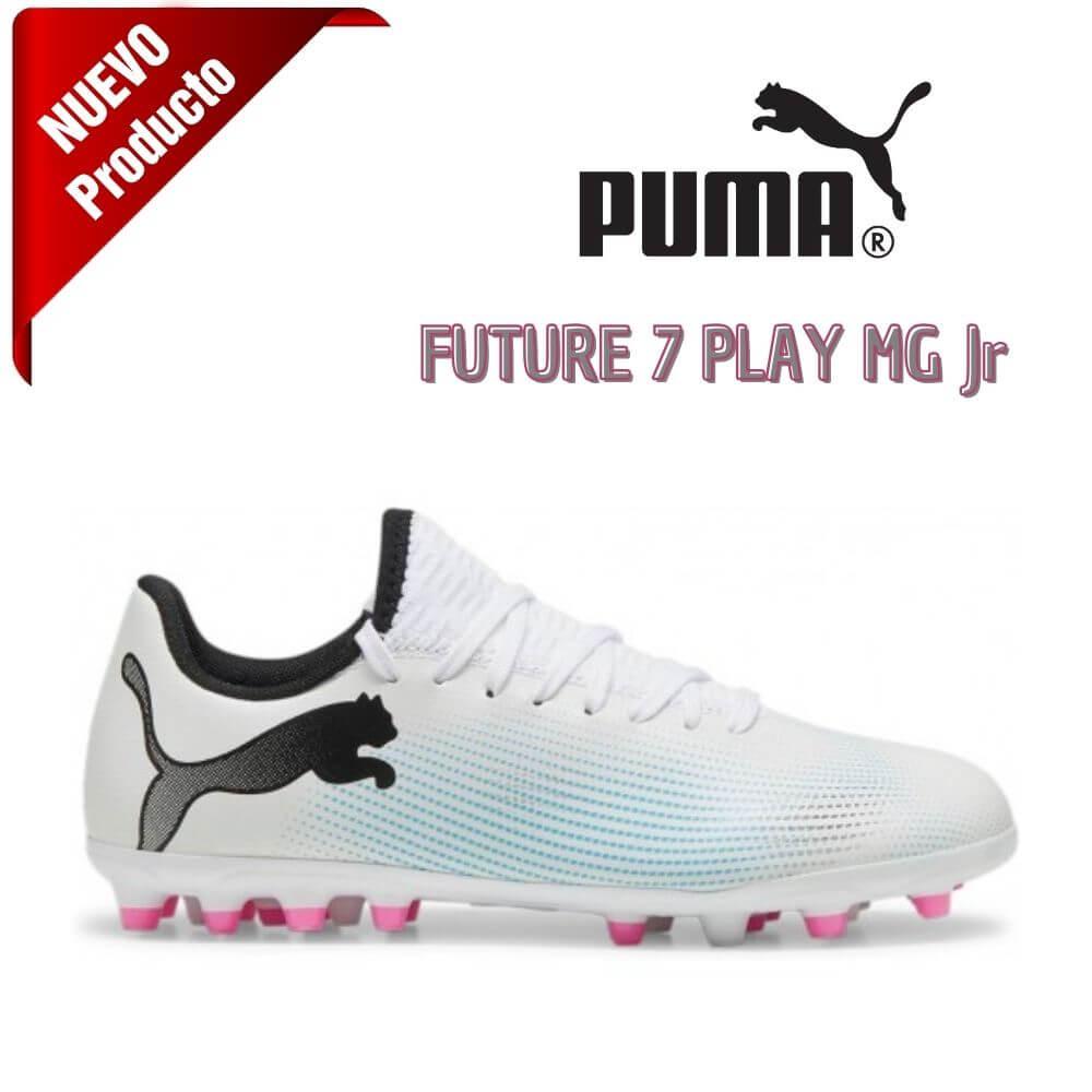 Puma Future Play - Blanco - Botas Fútbol Sala Hombre