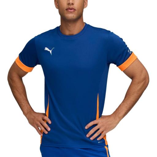 PUMA INDIVIDUAL PADEL JERSEY. Blue pumawhite. 660172 99. Camiseta Pádel Hombre. 