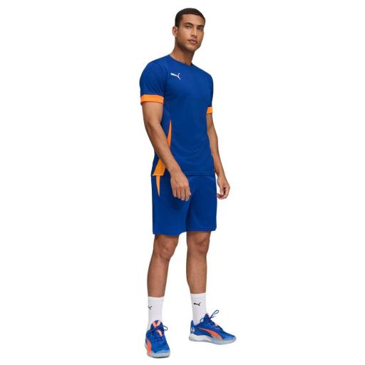 PUMA INDIVIDUAL PADEL JERSEY. Blue pumawhite. 660172 99. Camiseta Pádel Hombre.  [2]
