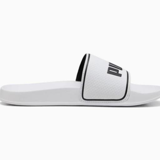 PUMA LEADCAT 2.0. White- black. 384139 02. Chanclas Pala adulto. [1]