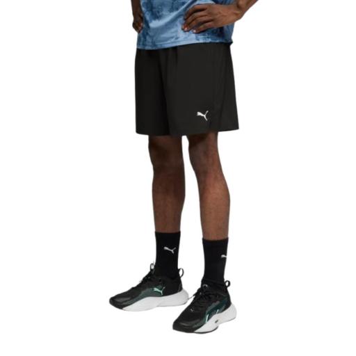 PUMA M TAD 7" WVN SHORTS POCKET PARA HOMBRE. NEGRO 528046 01.