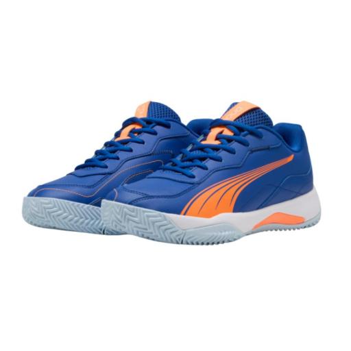 PUMA NOVA Smash. Vivid blue-white. 108288 03. Zapatillas Pádel Hombre.  [2]