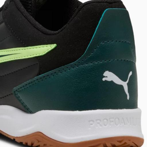 PUMA PRESSING IV 108570 02 Black-fizzy ligh white. Zapatillas Fútbol Sala Adulto [3]