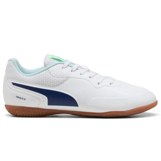 PUMA TRUCO III 108572 01. White-aqua fizzy light. Zapatillas Fútbol Sala Adulto.  [0]