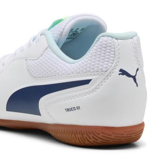 PUMA TRUCO III 108572 01. White-aqua fizzy light. Zapatillas Fútbol Sala Adulto.  [2]