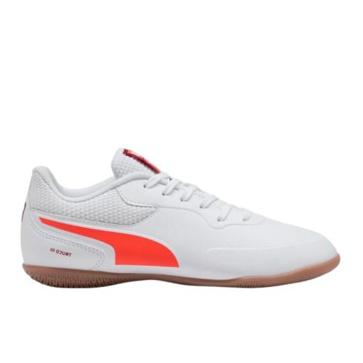 PUMA TRUCO III Jr. 107980 04 Blanco. Zapatillas fútbol sala jr [0]