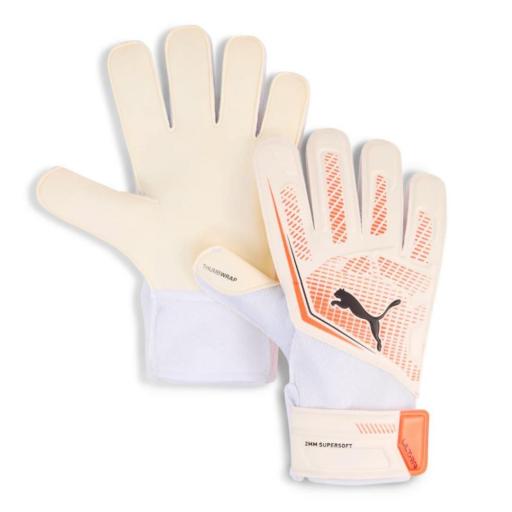 PUMA ULTRA PLAY RC. Guantes de Portero. 041952 06. Blanco y rojo. [1]