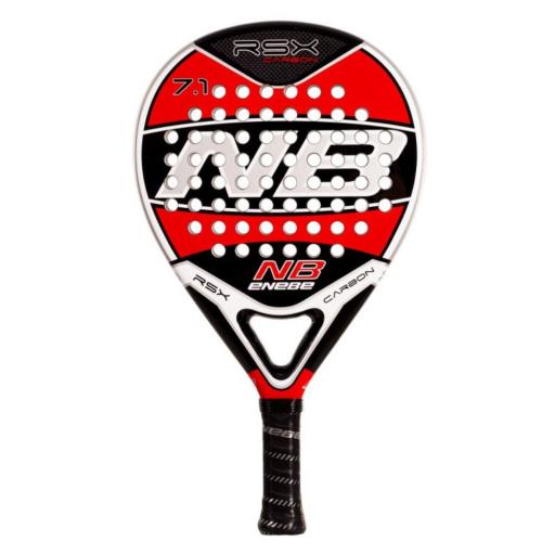 Pala Pádel Enebe RSX 7.1 Carbon V.2 – Carbono 3K con Goma EVA HR3 y Balance Medio-Alto