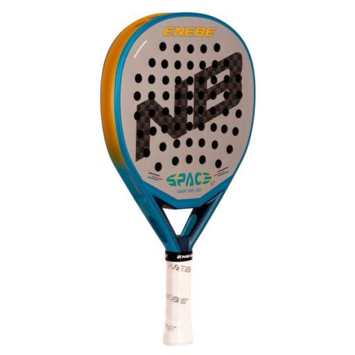 Pala Pádel Enebe Space 2.0 Space Blue – Carbono 12K con Goma Black EVA Profesional [1]