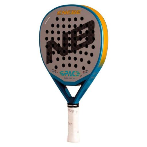 Pala Pádel Enebe Space 2.0 Space Blue – Carbono 12K con Goma Black EVA Profesional [2]