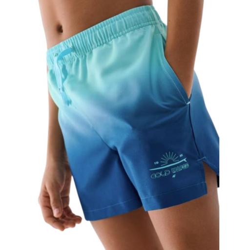 Pantalón corto de playa para niño 4F 4FJWSS25UBDSM115 - azul marino