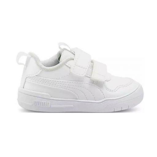 Zapatillas Casual Unisex niño PUMA MULTIFLEX SL V Inf. 380741 06 White. 