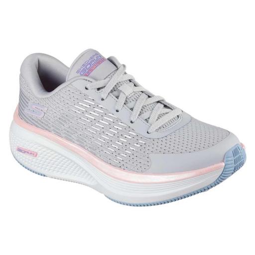 SKECHERS GO RUN ELEVATE 2.0 Badric. 129008/ GYPK. Zapatillas Running Mujer.  [1]