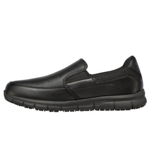 ZAPATILLAS SKECHERS Work Relaxed Fit Nampa. Black 77157EX/BLK [1]