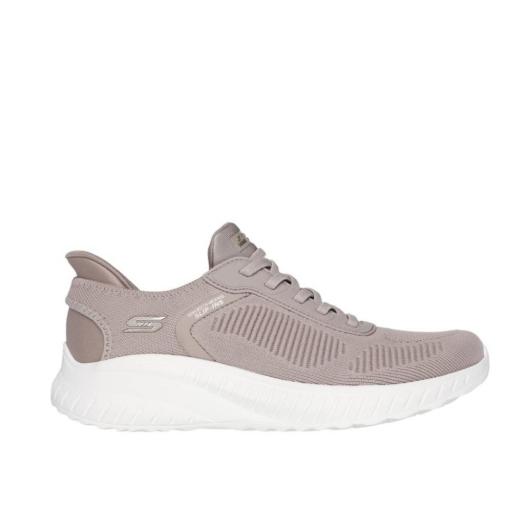 SKECHERS SLIP-INS BOBS SQUAD CHAOS. 117497/TPE. Zapatillas moda mujer.