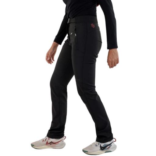 SPHERE PRO ESTIBALIZ 7125052 Mujer – Pantalón de Trekking Perchado Negro Sangría [1]