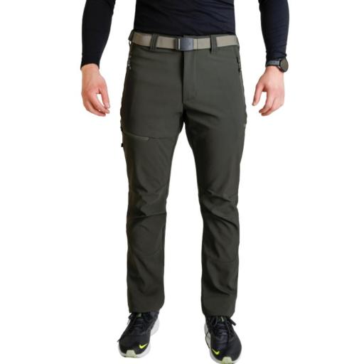 SPHERE PRO GRAVA 7125009 Oliva–Nuez – Pantalón Trekking Hombre Resistente y Transpirable [0]