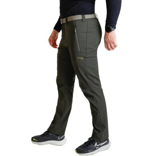 SPHERE PRO GRAVA 7125009 Oliva–Nuez – Pantalón Trekking Hombre Resistente y Transpirable [2]