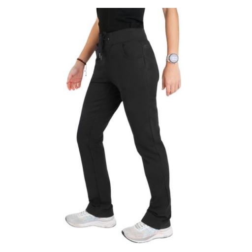 SPHERE PRO MARES 5600071 Negro – Pantalón Chándal Mujer Perchado, Algodón Elástico y Cintura Ajustable [1]