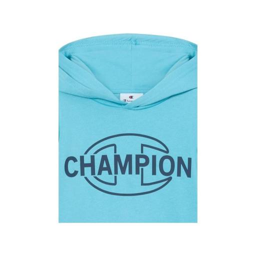 SUDADERA CHAMPION HOODED NIÑO 307253. [4]