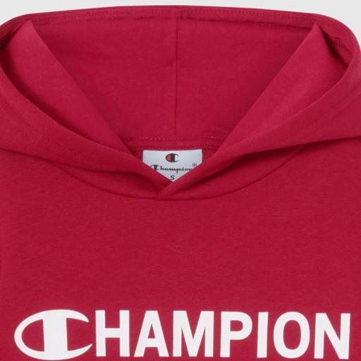 SUDADERA CHAMPION HOODED NIÑO 307253 RS525 [4]