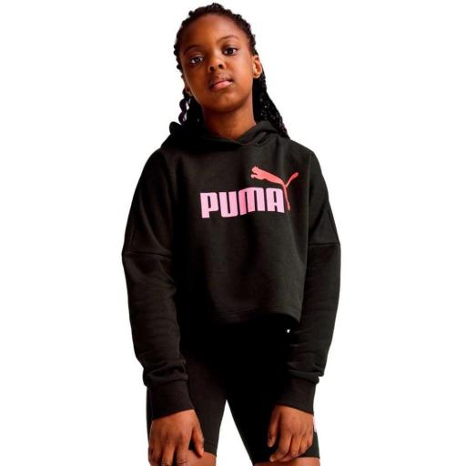 SUDADERA para niñas  PUMA ESSENTIAL 671134-01 Black [0]