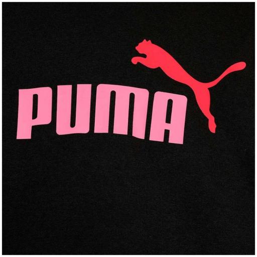 SUDADERA para niñas  PUMA ESSENTIAL 671134-01 Black [4]