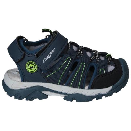 J´HAYBER OILETE NAVY. ZN53509. Sandalias para Niño Trekking. 