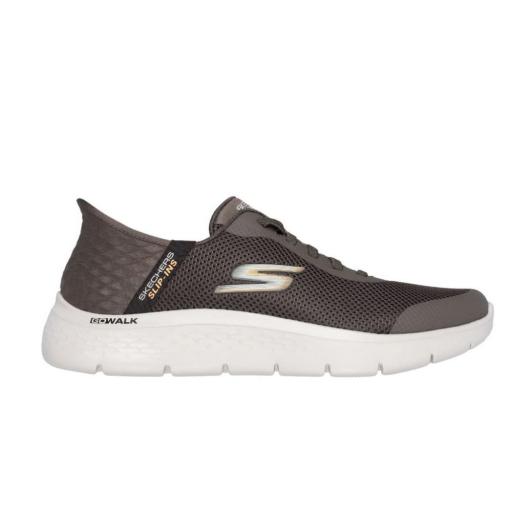 Skechers Slip-ins GO WALK Flex Hands Up 216324/BRN – Zapatillas Hombre Ultra GO
