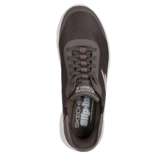 Skechers Slip-ins GO WALK Flex Hands Up 216324/BRN – Zapatillas Hombre Ultra GO [3]