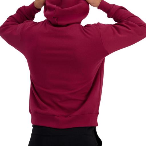 CHAMPION 221647 RS525 Rojo – Sudadera Hombre con Capucha y Gráfico en el Pecho, Interior Afelpado [2]