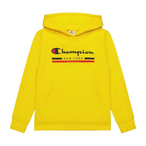 Sudadera Capucha Niño CHAMPION 306837 YS079. Amarillo