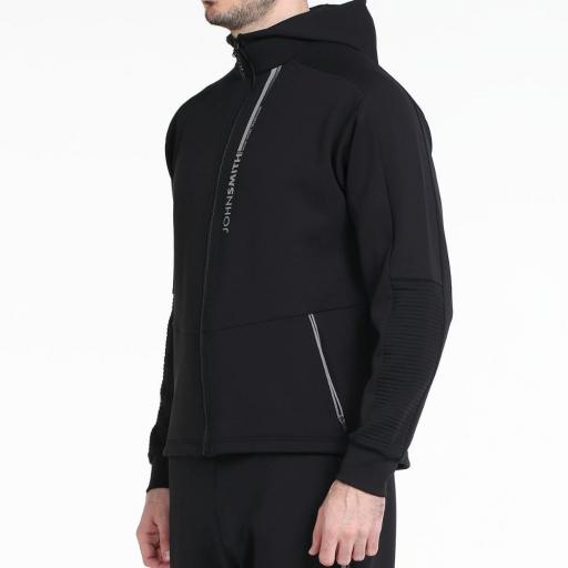 Sudadera Capucha abierta JOHN SMITH MEISA. Black [1]