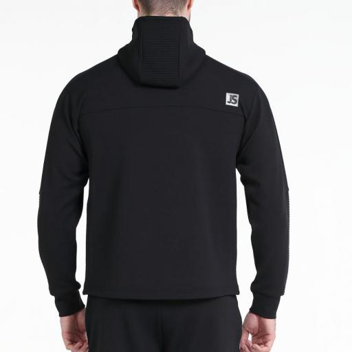 Sudadera Capucha abierta JOHN SMITH MEISA. Black [3]