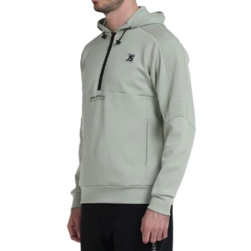 Sudadera capucha Hombre JOHN SMITH MASIDE. Verde hoja [1]