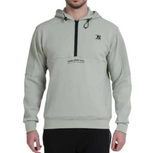 Sudadera capucha Hombre JOHN SMITH MASIDE. Verde hoja [0]