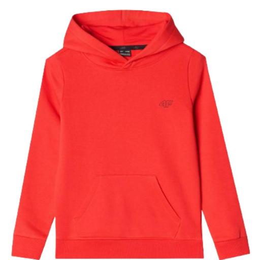 Sudadera capucha Niño 4F TSWSM1292. Rojo [3]