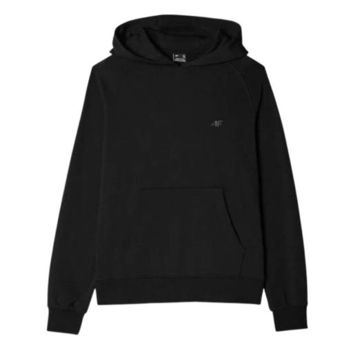 Sudadera con capucha para mujer 4F TSWSF1468. Negro [3]