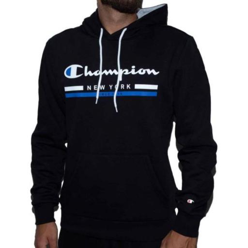 Sudadera de Hombre Champion 220245-KK001 Negro [0]