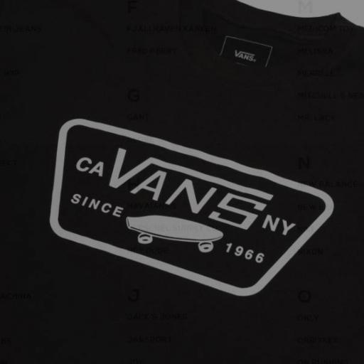 VANS FULL PATH VN000QN8Y28. Black Camiseta Casual para hombre.  [3]