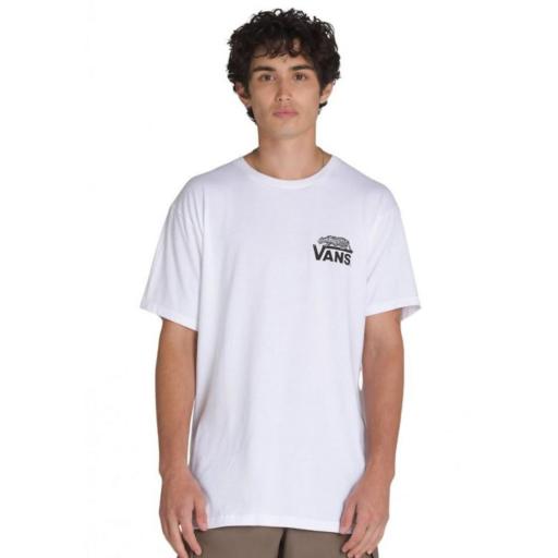 VANS SNEAKY SS White. VN000M3YWHT. Camiseta Casual Adulto