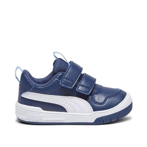  Zapatillas moda niño PUMA MULTIFLEX SL V Inf. Blue-white. 380741 18